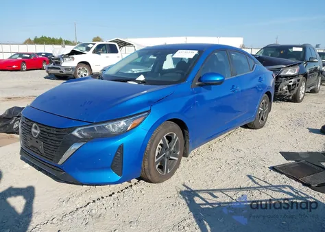 2025 Nissan Sentra Sv z USA, uszkodzony, nr VIN 3N1AB8CV6SY318091